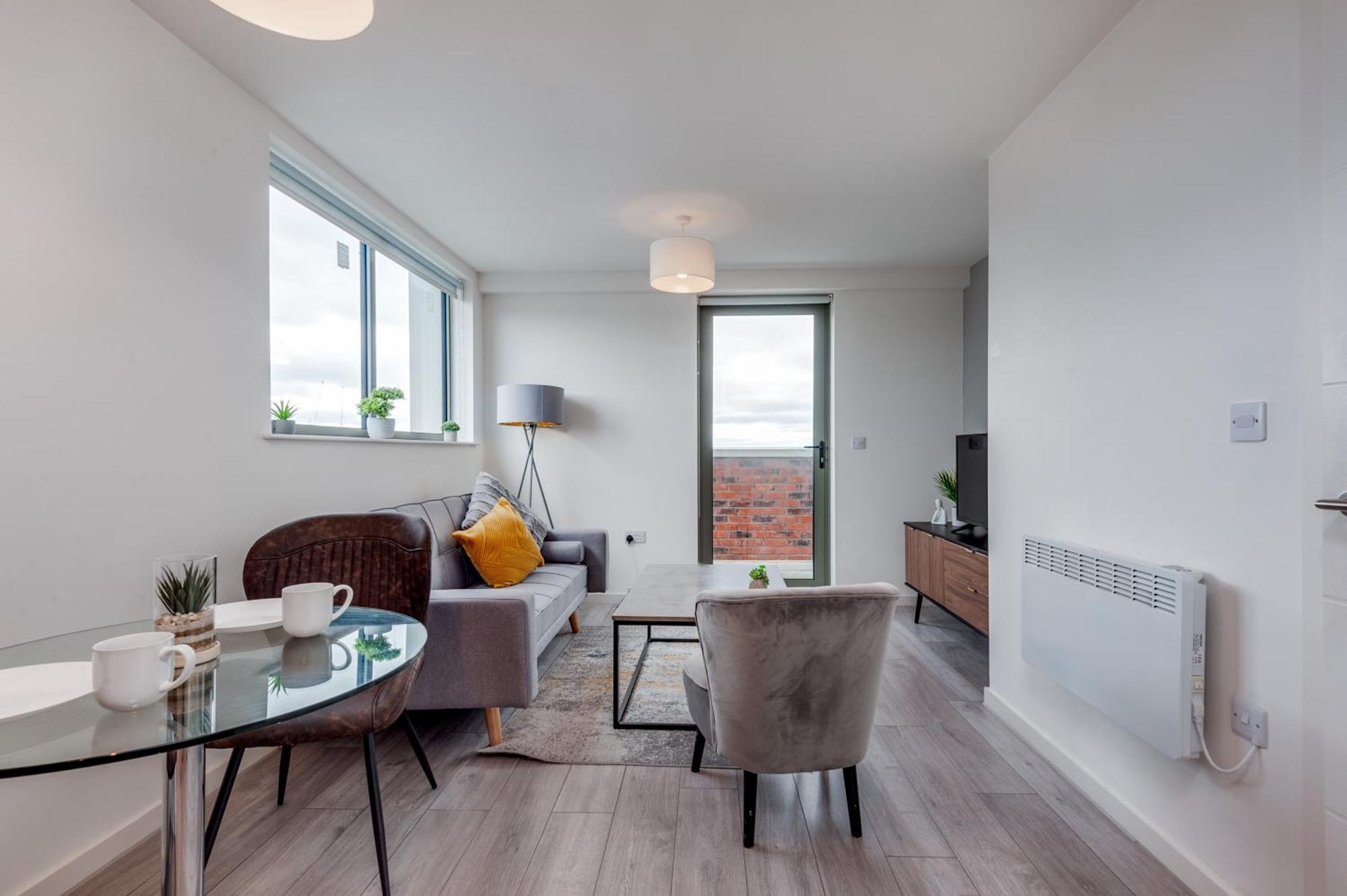 Huge Long Stay Savings! City View Balcony Penthouse Liverpool Dış mekan fotoğraf